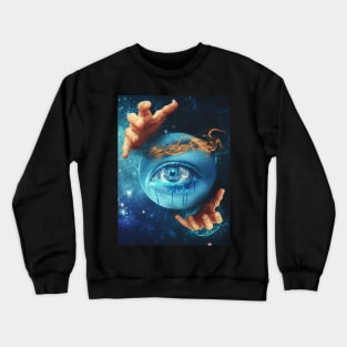 Psychedelic Eye Crewneck Sweatshirt